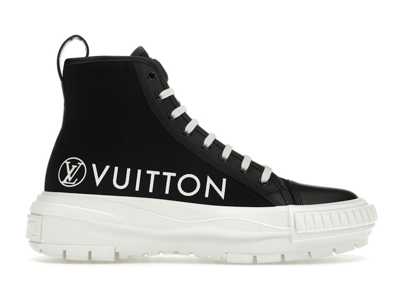 (Women) Louis Vuitton Squad Sneaker 'Vuitton Logo - Black White'  1A96EW