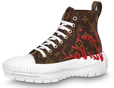 (W) Boot Sneaker Louis Vuitton Squad 'Coklat' 1A99FZ Buy (W) Boot Sneaker Louis Vuitton Squad 'Coklat' 1A99FZ
