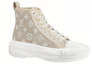 Order LOUIS VUITTON Squad 牛仔布 系帶 高筒 運動休閒鞋 女款 淺褐色