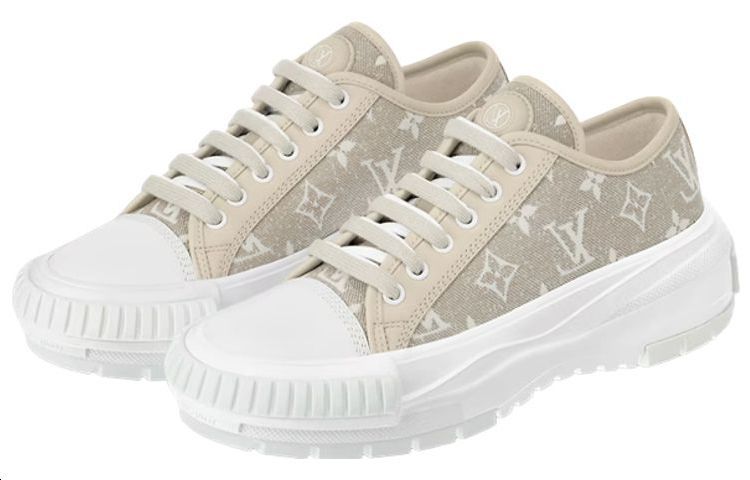 Lookbook (W) Louis Vuitton Squad Sneakers 'Beige Monogram' Beige Monogram 1AB1A2