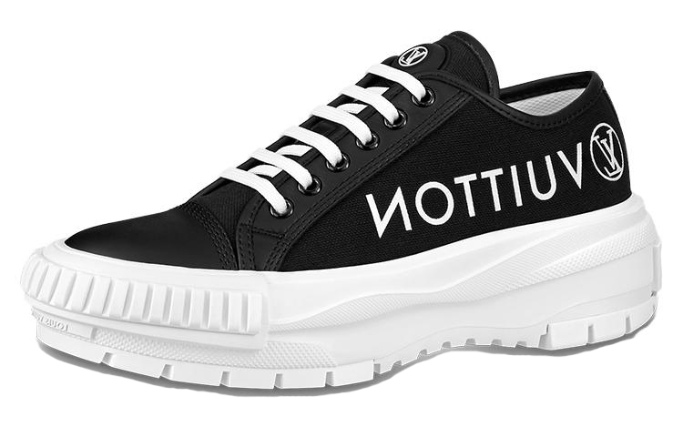 (Women) Louis Vuitton Squad Sneakers 'Black' 1A9419