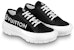 (W) Louis Vuitton Squad Sneakers 'Hitam' 1A9419
