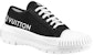 (W) Louis Vuitton Squad Sneakers 'Hitam dengan Logo Sisi' 1A9RO7