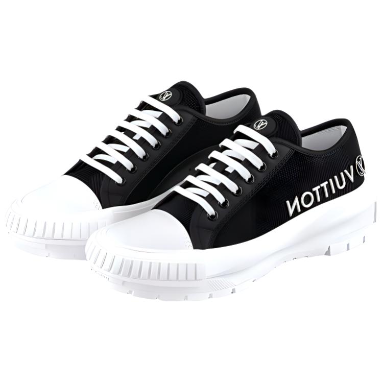 Lookbook (W) 路易威登黑色Squad运动鞋侧标款 1A9RO7