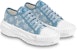 (W) Louis Vuitton Squad Sneakers 'Blue Monogram' - Kasut Louis Vuitton Biru Monogram. 1AB19K