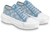 Lookbook (W) Louis Vuitton Squad Sneakers 'Blue Monogram' - Kasut Louis Vuitton Biru Monogram. 1AB19K