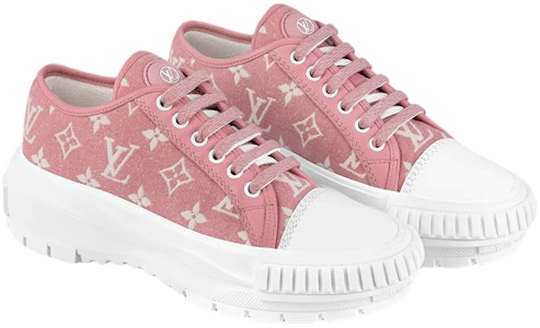(W) Louis Vuitton Squad Sneakers 'Monogram Pink' 1A9S0K Order (W) Louis Vuitton Squad Sneakers 'Monogram Pink' 1A9S0K