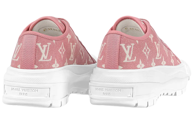 Lookbook 路易威登 (LOUIS VUITTON) Squad 時尚運動 低筒 休閒生活鞋 女款 粉色