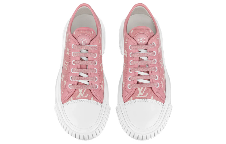 Shop 路易威登 (LOUIS VUITTON) Squad 時尚運動 低筒 休閒生活鞋 女款 粉色