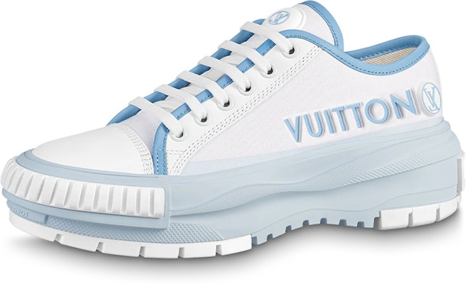 (Women) Louis Vuitton Squad Sneakers 'White Blue' 1AACWB Buy (Women) Louis Vuitton Squad Sneakers 'White Blue' 1AACWB