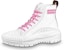 (W) Louis Vuitton Squad Trainer Boots 'Putih Merah Jambu Coklat' 1A9403