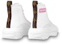 Purchase (W) Louis Vuitton Squad Trainer Boots 'Putih Merah Jambu Coklat' 1A9403