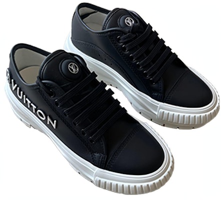 (Women) Louis Vuitton Squad Trainers 'Black' 1AADRM Lookbook (Women) Louis Vuitton Squad Trainers 'Black' 1AADRM