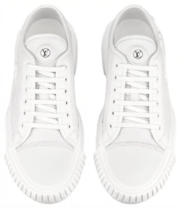 (W) Louis Vuitton Squad Trainers 'Putih dengan Coklat' 1A9ROP Shop (W) Louis Vuitton Squad Trainers 'Putih dengan Coklat' 1A9ROP