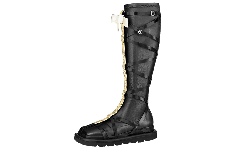 (Women) Louis Vuitton Square High-Top 'Black' 1A9C5F