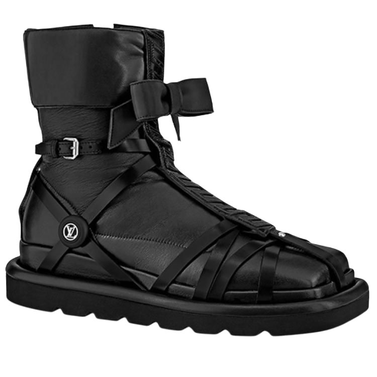 (W) LV Square Pillow Boot 'Black' 圖 2