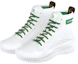 Lookbook (W) Louis Vuitton Vierkante Suède Enkellaarzen ''Wit Groen'' 1A940T