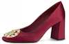 Buy (Women) Louis Vuitton Square Toe High Heeled Mules 'Red' 1A4IHQ
