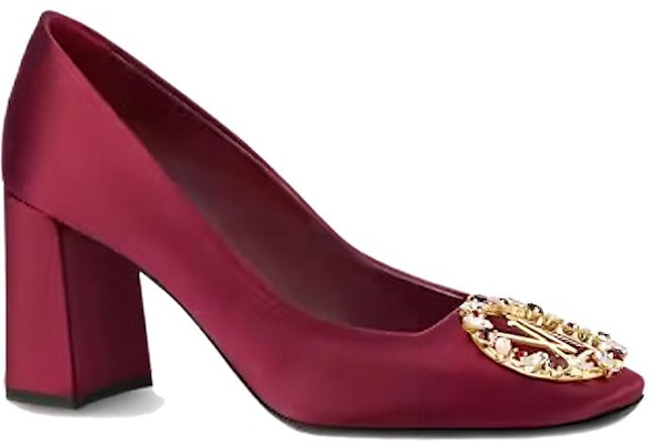 (Women) Louis Vuitton Square Toe High Heeled Mules 'Red' 1A4IHQ Order (Women) Louis Vuitton Square Toe High Heeled Mules 'Red' 1A4IHQ