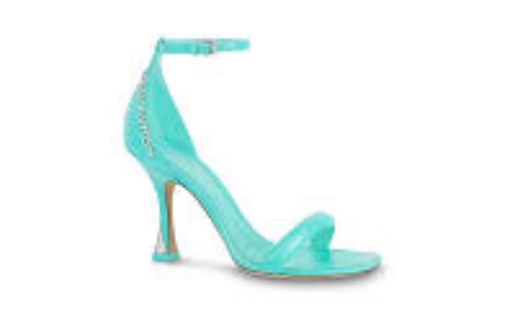 Order (Women) Louis Vuitton Square Toe Single Strap Sandal 'Green' 1AB3KB