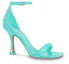 Order (Women) Louis Vuitton Square Toe Single Strap Sandal 'Green' 1AB3KB