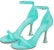(Women) Louis Vuitton Square Toe Single Strap Sandal 'Green' 1AB3KB