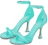 Lookbook (Women) Louis Vuitton Square Toe Single Strap Sandal 'Green' 1AB3KB