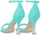 (Women) Louis Vuitton Square Toe Single Strap Sandal 'Green' 1AB3KB