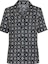 Order (W) Louis Vuitton Camisa de Seda Negra Estampada Manga Corta SS21 1A8LJL