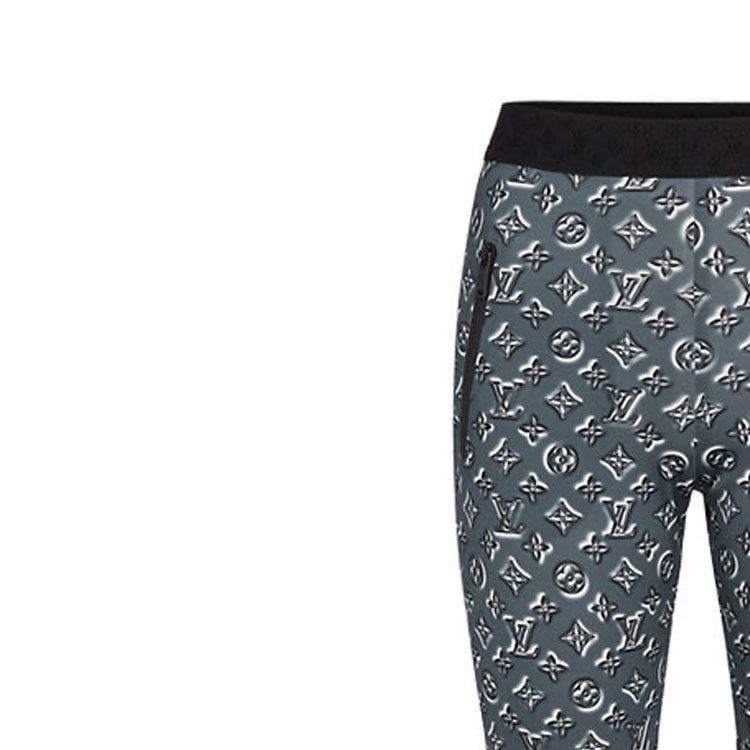 Details for (Women) Louis Vuitton SS21 Monogram Shadow Cycling Shorts Gray 1A62EH