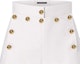 Details for (W) 路易威登 SS21 白色logo纽扣系腰休闲短裤 1A91Y7