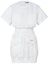 Order (W) ルイ・ヴィトン SS21 ホワイト ユーティリティクルーネックショートスリーブドレス 1A8S34