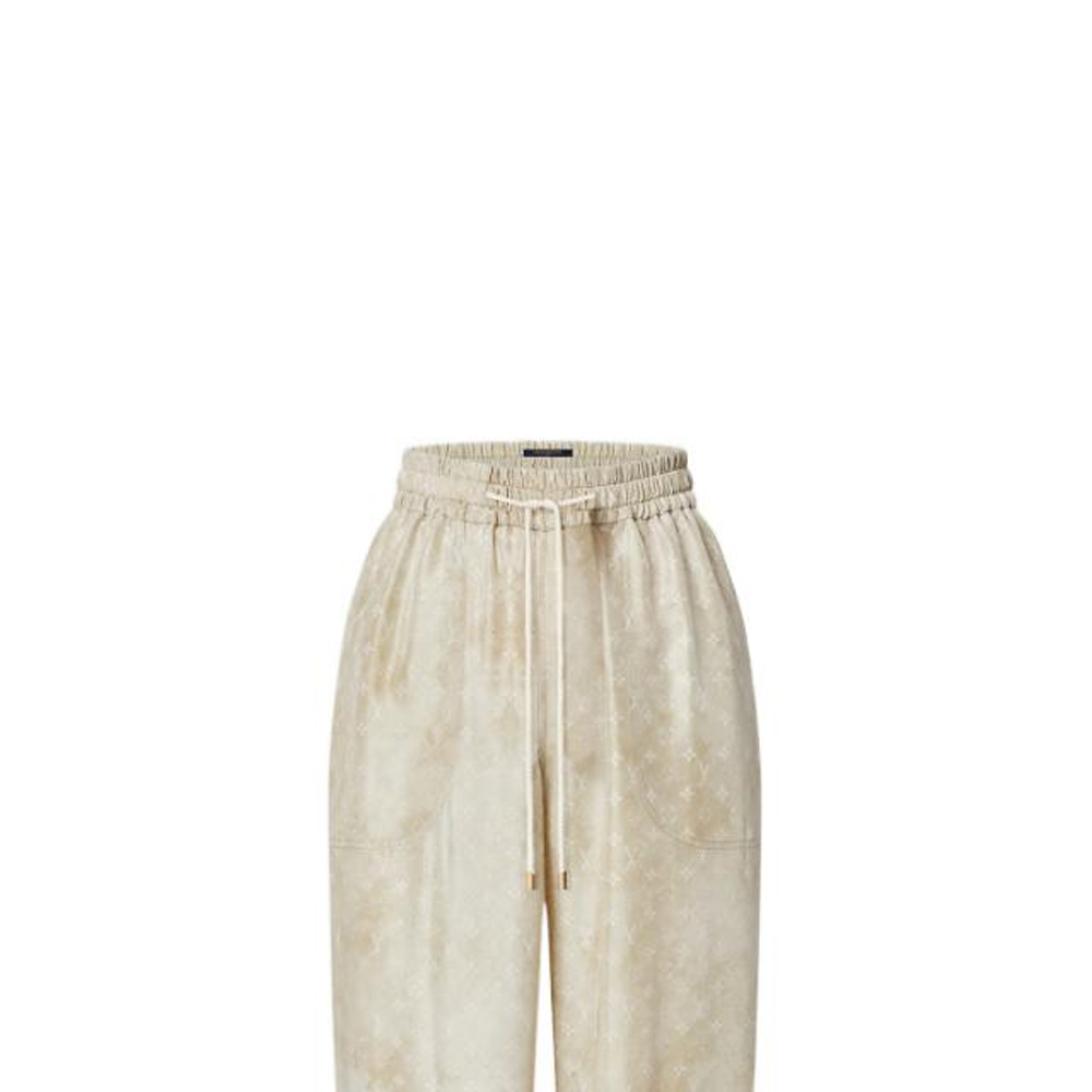 Purchase (W) Pantalones Jogger Beige con Logo Monograma LOUIS VUITTON SS22. 1A9XSY