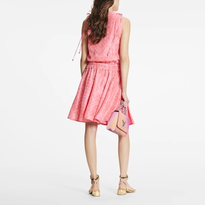 (W) 루이비통 SS22 핑크 모노그램 민소매 에이라인 원피스 여성 1A9WBT Shop (W) 루이비통 SS22 핑크 모노그램 민소매 에이라인 원피스 여성 1A9WBT