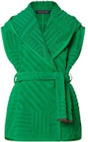 (Women) LOUIS VUITTON SS22 Striped Loose-Fit Hooded Tie Vest Women’s Green. 1AA8HW (Women) LOUIS VUITTON SS22 Striped Loose-Fit Hooded Tie Vest Women’s Green. 1AA8HW