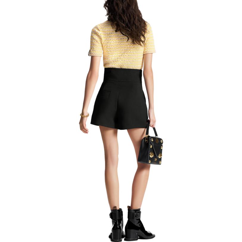 (Women) Louis Vuitton SS23  Black Logo Casual Shorts. 1ABEDC 圖 4