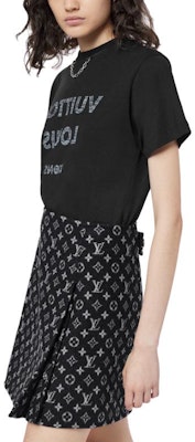 (W) 路易威登 SS23 黑色經典Monogram印花圓領T恤 1A84CL Details for (W) 路易威登 SS23 黑色經典Monogram印花圓領T恤 1A84CL