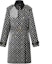 Buy (Women) LOUIS VUITTON SS23 Black Printed Long-Sleeve Midi Trench Coat 1AAWEO
