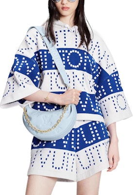 (W) LOUIS VUITTON SS23 Celana Pendek Kasual Biru Logo dengan Tali Serut. 1AAWS0 Purchase (W) LOUIS VUITTON SS23 Celana Pendek Kasual Biru Logo dengan Tali Serut. 1AAWS0