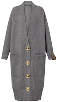 (Women) LOUIS VUITTON SS23 Grey Long Sleeve Knit Cardigan 1ABDTP (Women) LOUIS VUITTON SS23 Grey Long Sleeve Knit Cardigan 1ABDTP
