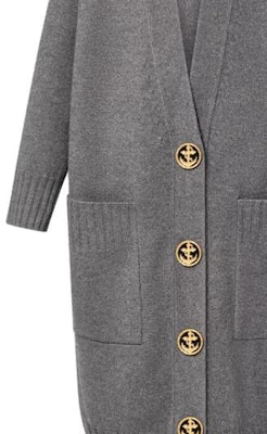 (W) LOUIS VUITTON SS23 Kardigan Rajut Lengan Panjang Kelabu 1ABDTP Shop (W) LOUIS VUITTON SS23 Kardigan Rajut Lengan Panjang Kelabu 1ABDTP