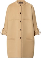 (Women) LOUIS VUITTON SS23 Khaki Single-Breasted Coat. 1AB9BJ (Women) LOUIS VUITTON SS23 Khaki Single-Breasted Coat. 1AB9BJ