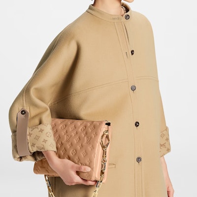 (W) 路易威登 SS23 卡其色單排扣大衣. 1AB9BJ Details for (W) 路易威登 SS23 卡其色單排扣大衣. 1AB9BJ