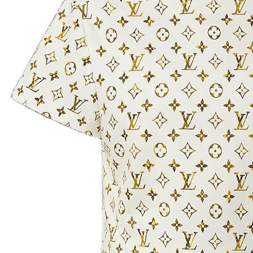 (Women) LOUIS VUITTON SS23  Logo Print White Crewneck T-Shirt. 1ABEE6 圖 7