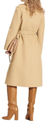 (Women) LOUIS VUITTON SS23 Long Wrap Coat with Tie Belt Khaki Color 1AB9ES Shop (Women) LOUIS VUITTON SS23 Long Wrap Coat with Tie Belt Khaki Color 1AB9ES