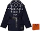 Cheap (Women) LOUIS VUITTON SS23 Navy Logo Wrap Pocket Overcoat. 1AB76A