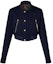 Order (Women) LOUIS VUITTON SS23 Navy Short Bomber Jacket Plain Buttoned Design 1AB73U
