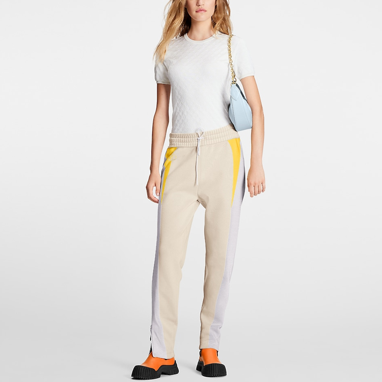 Lookbook (W) 路易威登 SS23 白色Monogram圖案短袖針織圓領T恤 1AB834