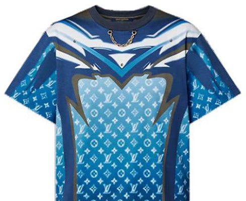 (Women) LOUIS VUITTON SS23 Logo Graphic Crewneck Short Sleeve T-Shirt Blue () 1AAXGX Sizing (Women) LOUIS VUITTON SS23 Logo Graphic Crewneck Short Sleeve T-Shirt Blue () 1AAXGX