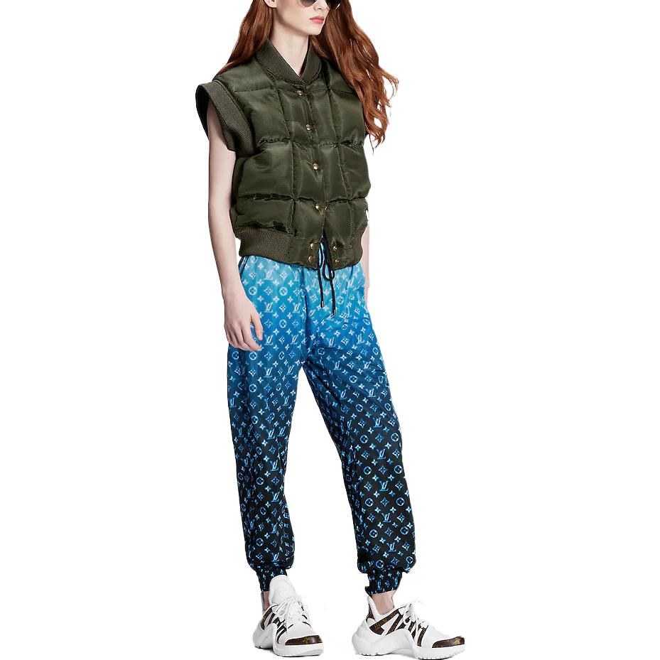 Lookbook (W) Pantalones Jogger Tejidos Monograma Azul LOUIS VUITTON SS23. 1AB03B